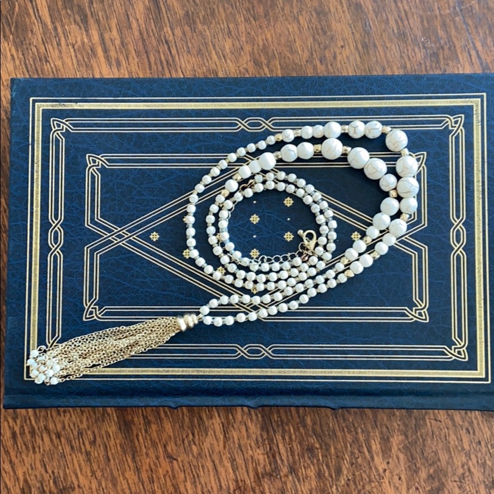 Long vintage necklace